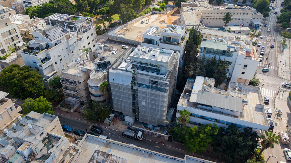 הבניין מהאוויר בילו 4 תל אביב – הבניין מהאוויר